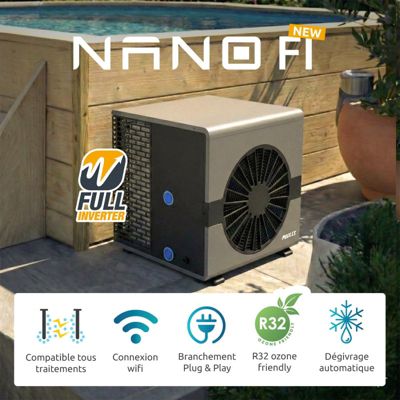 Pompe à chaleur 3,5 kW Nano New Full Inverter - Poolex