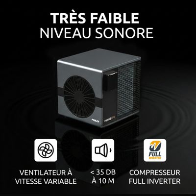 Pompe à chaleur 3,5 kW Nano New Full Inverter - Poolex