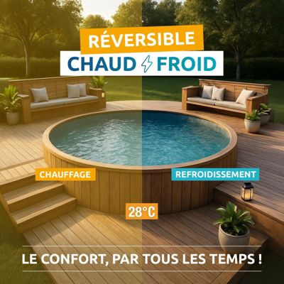 Pompe à chaleur 3,5 kW Nano New Full Inverter - Poolex