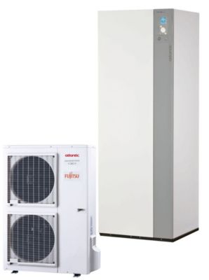Pompe à chaleur ALFEA EXCELLIA DUO AI - R410A : ballon ECS intégré 190 L-526322