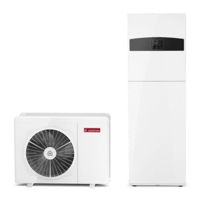 Pompe à chaleur Connecté Air / Eau monobloc Nimbus Compact M avec appoint électrique Ariston 3,5 kW Monophasé