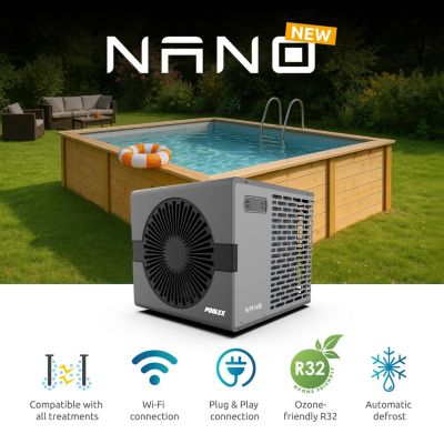 Pompe à chaleur NANO New 3kW / 20m3Poolex
