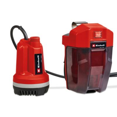 Pompe d’évacuation d’eau claire sans fil Einhell GE-PP 18 RB Li-Solo Power X-Change (18 V, max. 2 bar, débit max. 3000 L/h)