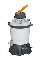 Pompe de filtration à sable + diffuseur ChemConnect™ Bestway piscines hors sol 3 028 L/h