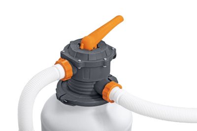 Pompe de filtration à sable + diffuseur ChemConnect™ Bestway piscines hors sol 8 327 L/h