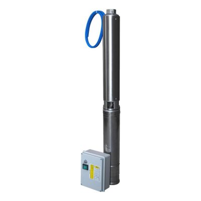 Pompe De Forage 4'' Orlando - 0,75kw Monophasé - 2,7 M3/h à 57hmt