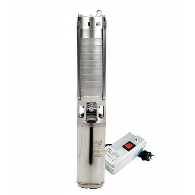 Pompe De Forage 4'' à Turbine Inox Orlando - 1,5kw Monophasé - 2,7m3/h à 105hmt