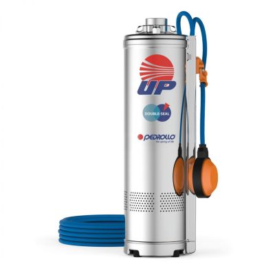 Pompe De Puits Avec Flotteur Pedrollo Upm4/5ge 1,1kw Monophasé - 3,6m3/h à 55hmt