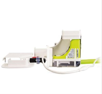Pompe de relevage des condensats MINI VERTE SILENCE+ - Avec système de goulotte SLIMLINE blanc