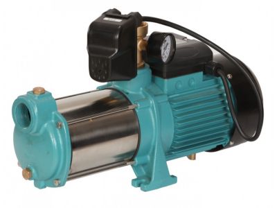 pompe de surface multicellulaire triphasé OMNIGENA MHI1500 inoxydable 95L-min 80 m avec accesoires