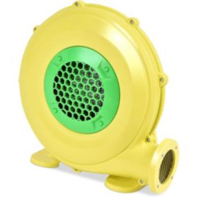 Pompe Electrique Gonflable de Ventilateur Air de Structure gonflable Souffleur Electrique avec Moteur Jaune