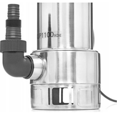 Pompe immergée Eaux Usées 1100W - Pompe Vide Cave Flotteur Intégré Débit max 16500 l/h Elévation 10.5m STANLEY