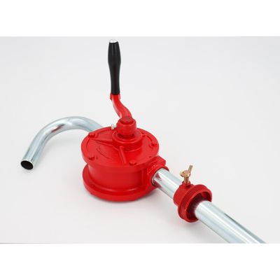 Pompe manuelle rotative de remplissage Débit 40 l/mm avec tube 1000mm