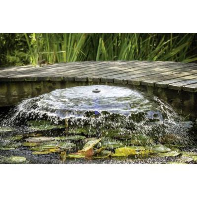 Pompe Filtrante Submersible Pour Fontaine Extérieure - 3 Buses Inox Et Débit Réglable - Bassin Et Jardin