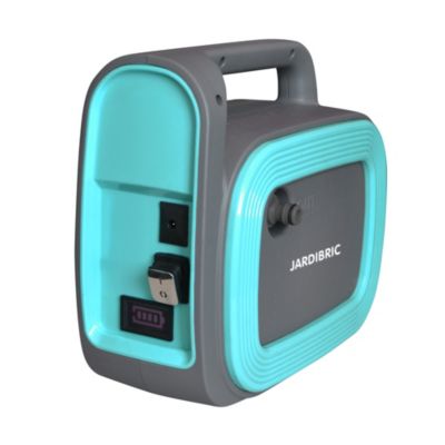 Pompe pour récupérateur d'eau de pluie sur batterie rechargeable 12V Jardibric 660 L/h