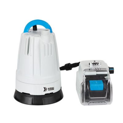 Pompe récupérateur d'eau sur batterie Mac Allister 18V sans fil