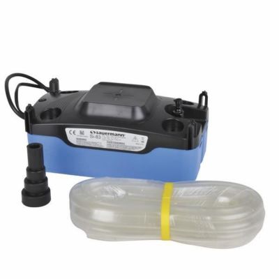 Pompe relevage condensat - SAUERMANN INDUS. - SI-83 - Contact d'alarme NO 5A - Protection thermique - IP44