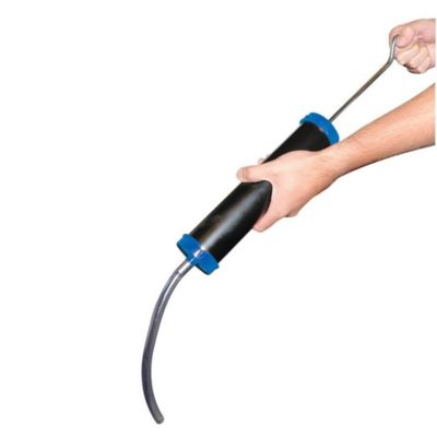 Pompe-Seringue à Huile 500 cm -  Durable - Idéale pour Mécanique et Entretien - Silverline