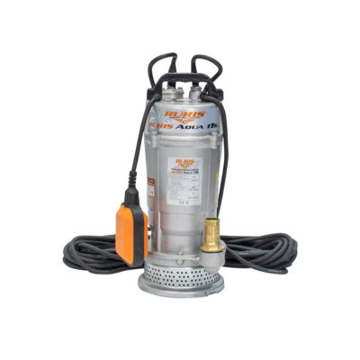 Pompe submersible inox RURIS Aqua 11s 550 W, refoulement 25 m, eaux claires, puits, reservoirs et cuves, jardin et irrigation
