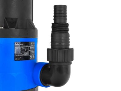 Pompe Submersible Mini en Plastique avec Flotteur pour Eau Sale 400W