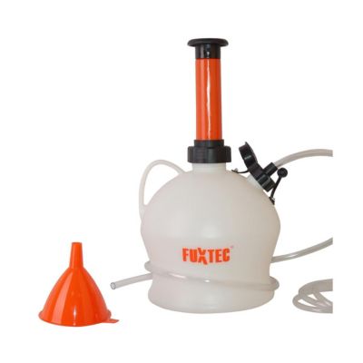 Pompe vidange huile moteur - FUXTEC FX-AP4L - 4L, manuelle, huile debroussailleuse, tondeuse, taille haies