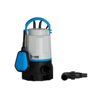 Pompe vide cave à eaux chragées Mac Allister bleu 400 W