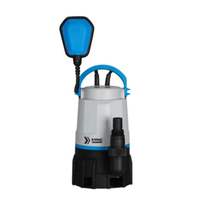 Pompe vide cave à eaux chragées Mac Allister bleu 400 W