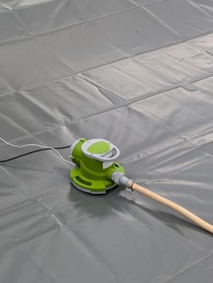 Pompe Vide Cave Automatique - Spéciale bâche couverture de piscine - Totalement autonome - POOLCO