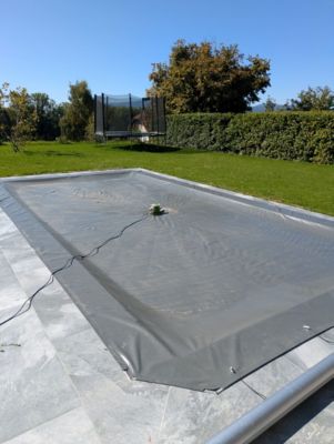 Pompe Vide Cave Automatique - Spéciale bâche couverture de piscine - Totalement autonome - POOLCO