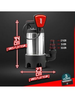 Pompe vide cave eaux chargées 750W - Master Pumps