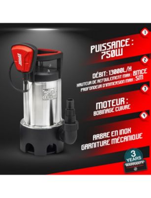 Pompe vide cave eaux chargées 750W - Master Pumps