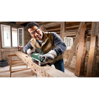 Ponceuse a bande Bosch - PBS 75 AE Livré avec 1 bande abrasive G 80 et Coffret Standard