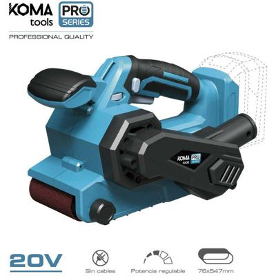 Ponceuse a bande electrique koma tools 20 V
