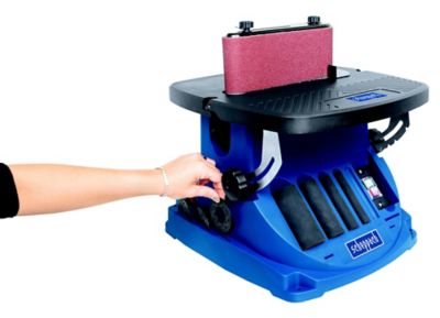 Ponceuse à bande oscillante Scheppach OSM600 450W