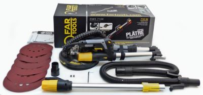 Ponceuse à bras télescopique Fartools DWS710 spécial plâtre