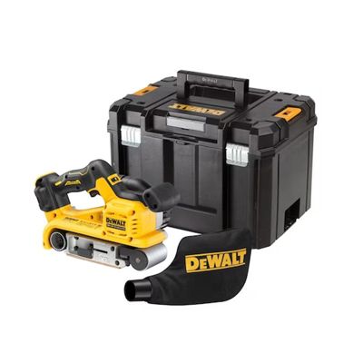 Ponceuse À Bande 75 X 533 Mm 18v Dewalt Dcw220nt-xj Xr Brushless Avec Coffret
