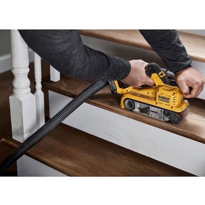 Ponceuse À Bande 75 X 533 Mm 18v Dewalt Dcw220nt-xj Xr Brushless Avec Coffret