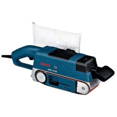 Ponceuse à bande 750 W GBS 75 AE - Bosch - coffret et accessoires inclus