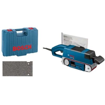 Ponceuse à bande 750 W GBS 75 AE - Bosch - coffret et accessoires inclus