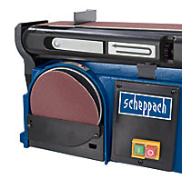 Ponceuse à bande et à disque Scheppach BTS900 915x100 mm