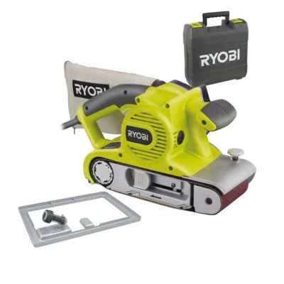 Ponceuse A Bande Ryobi Ebs1310vfhg 1350w Castorama