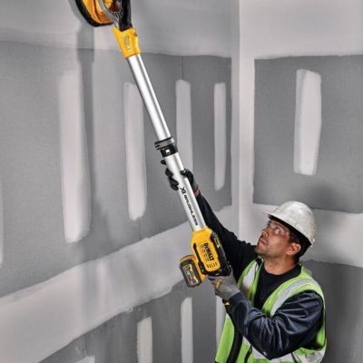 Ponceuse à bras murale sans fil XR 18V 225mm Brushless Wireless Tool Control + 2 batteries 6AH Li-ion + chargeur + abrasifs