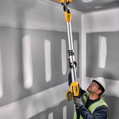 Ponceuse à bras murale sans fil XR 18V 225mm Brushless Wireless Tool Control + 2 batteries 6AH Li-ion + chargeur + abrasifs