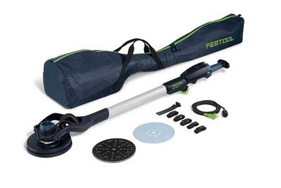 Ponceuse à bras PLANEX LHS 2-M 225 EQ 400 W - ponçage excentrique pour plafonds et murs