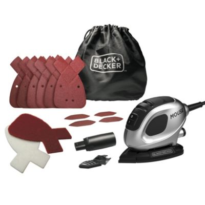 Ponceuse de détail 55W + 15 accessoires BLACK+DECKER  BEW230SBC-QS