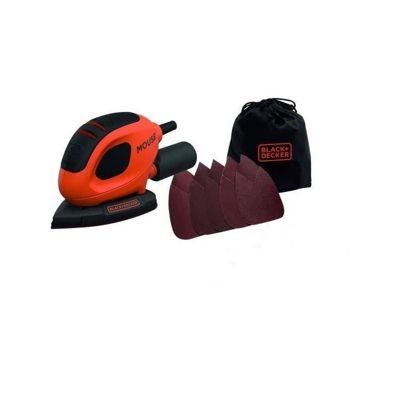 Ponceuse delta BLACK DECKER Mouse filaire 55W 6 abrasifs