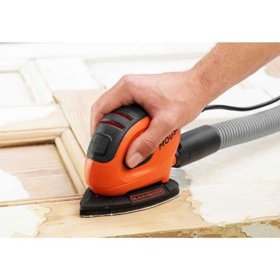 Ponceuse delta BLACK DECKER Mouse filaire 55W 6 abrasifs