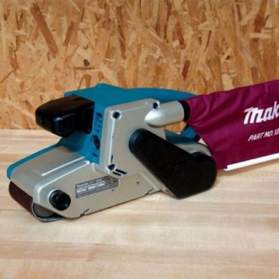 ponceuse electrique à bande makita sans batterie 120.0 V 1010 avec fil