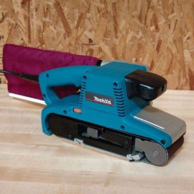 ponceuse electrique à bande makita sans batterie 120.0 V 1010 avec fil