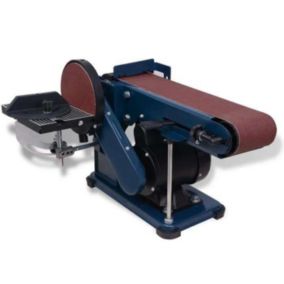 ponceuse electrique à bande vidaxl R-bat20 sans batterie 230.0 V 375 avec fil